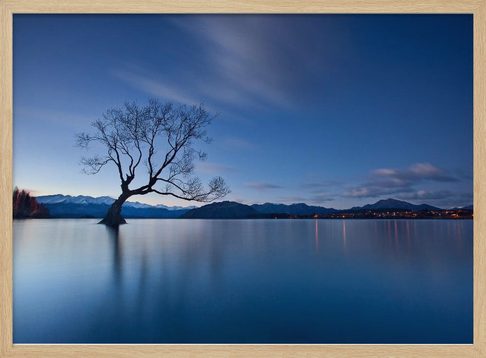 Dämmerung in Wanaka | Poster - Kunstdruck