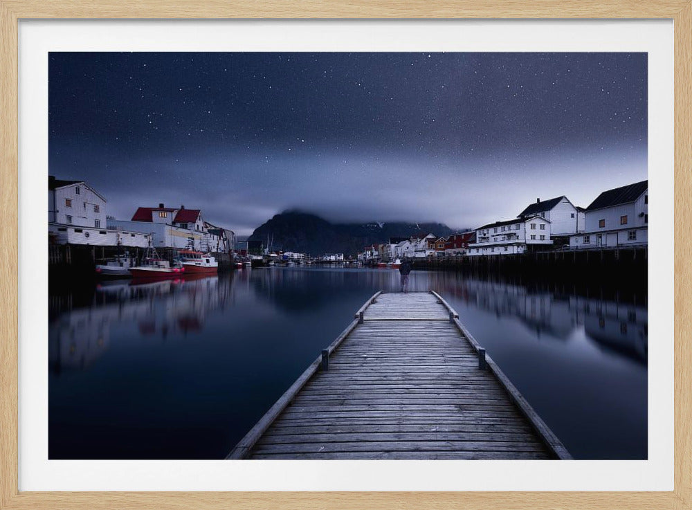 När natten faller från himlen | Poster
