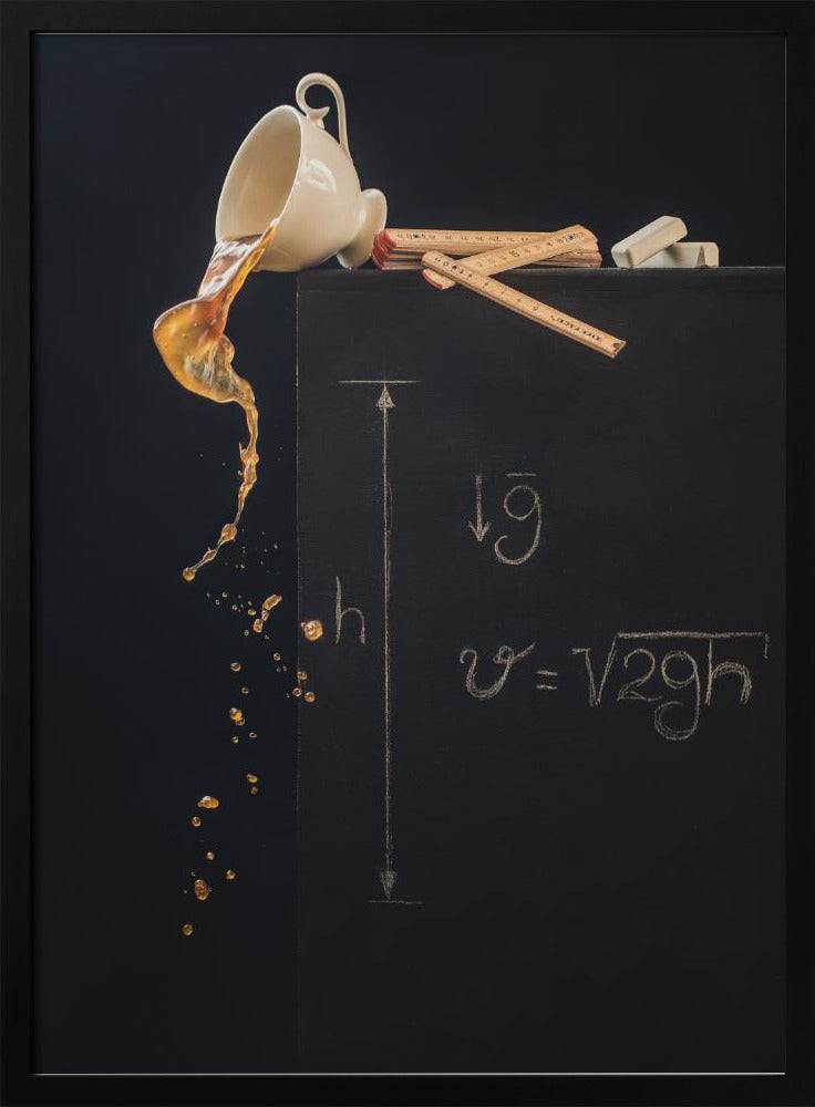 En studie med fritt fall | Poster