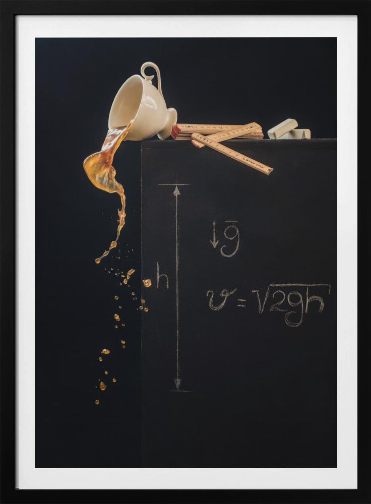 En studie med fritt fall | Poster