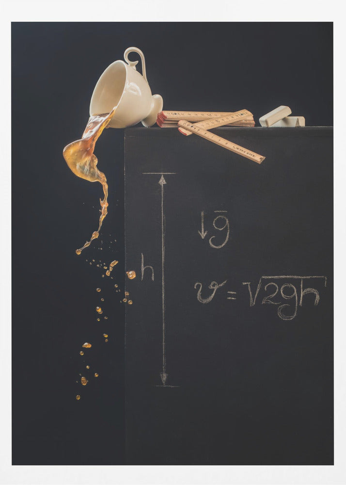 En studie med fritt fall | Poster