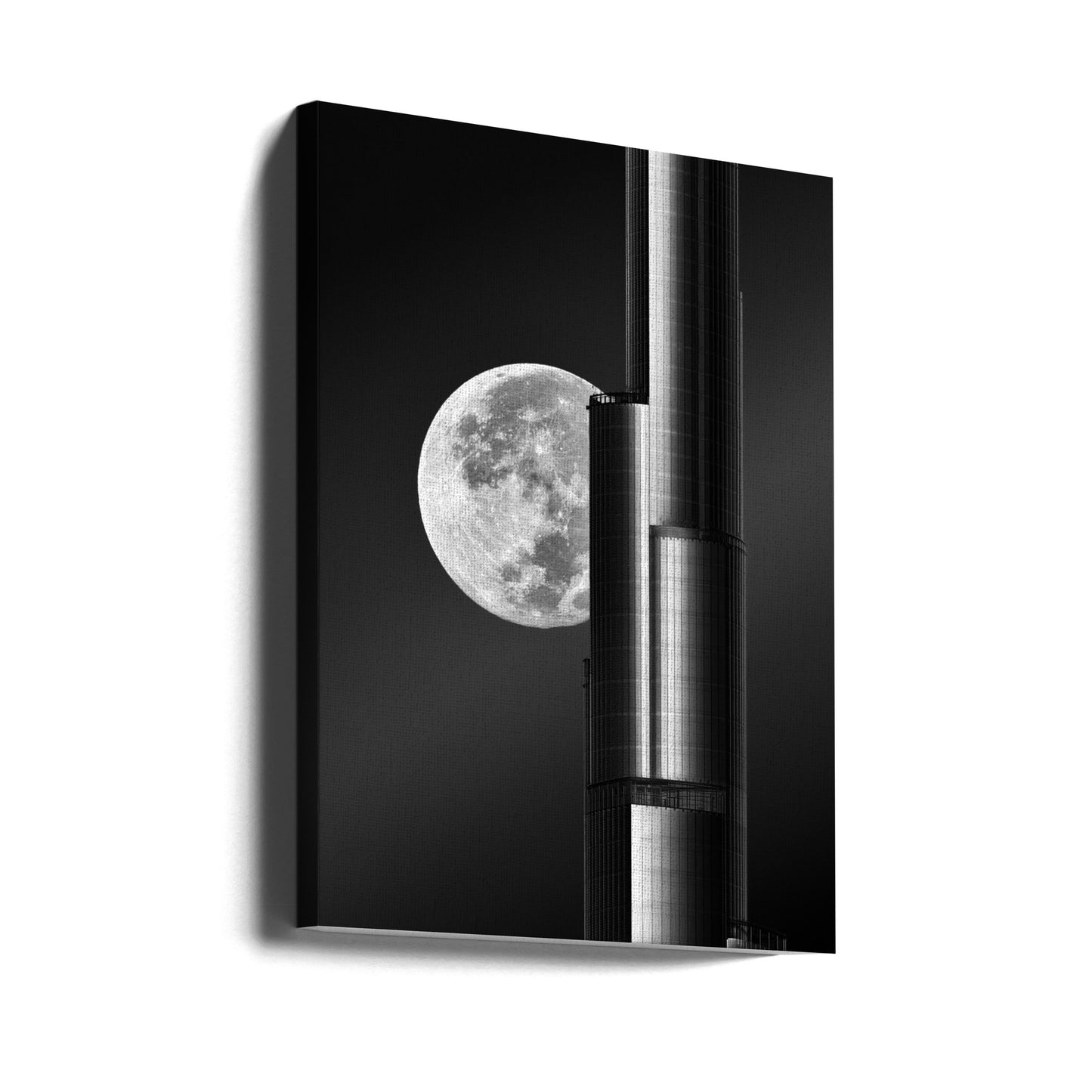 Super lune Burjkhalifa | Tableaux sur Toile