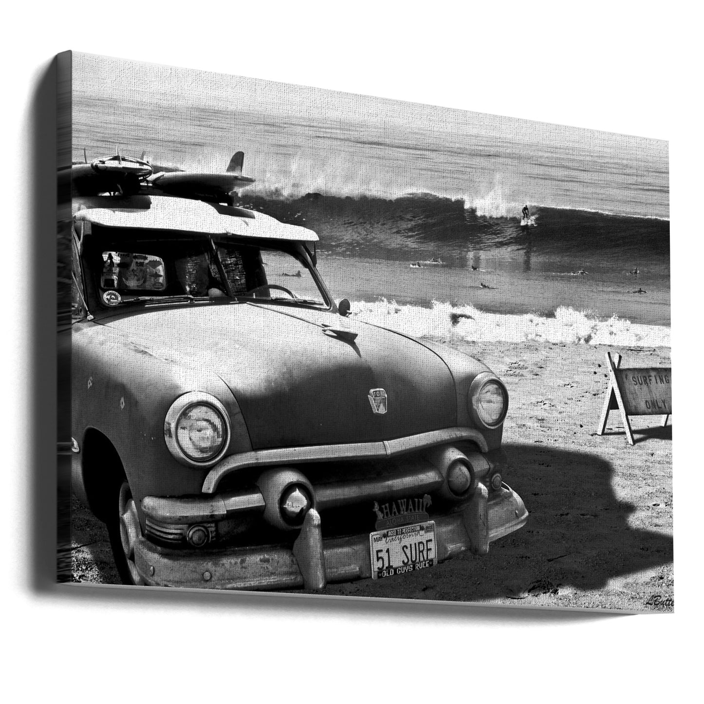 Vintage Ford Woody | Canvas