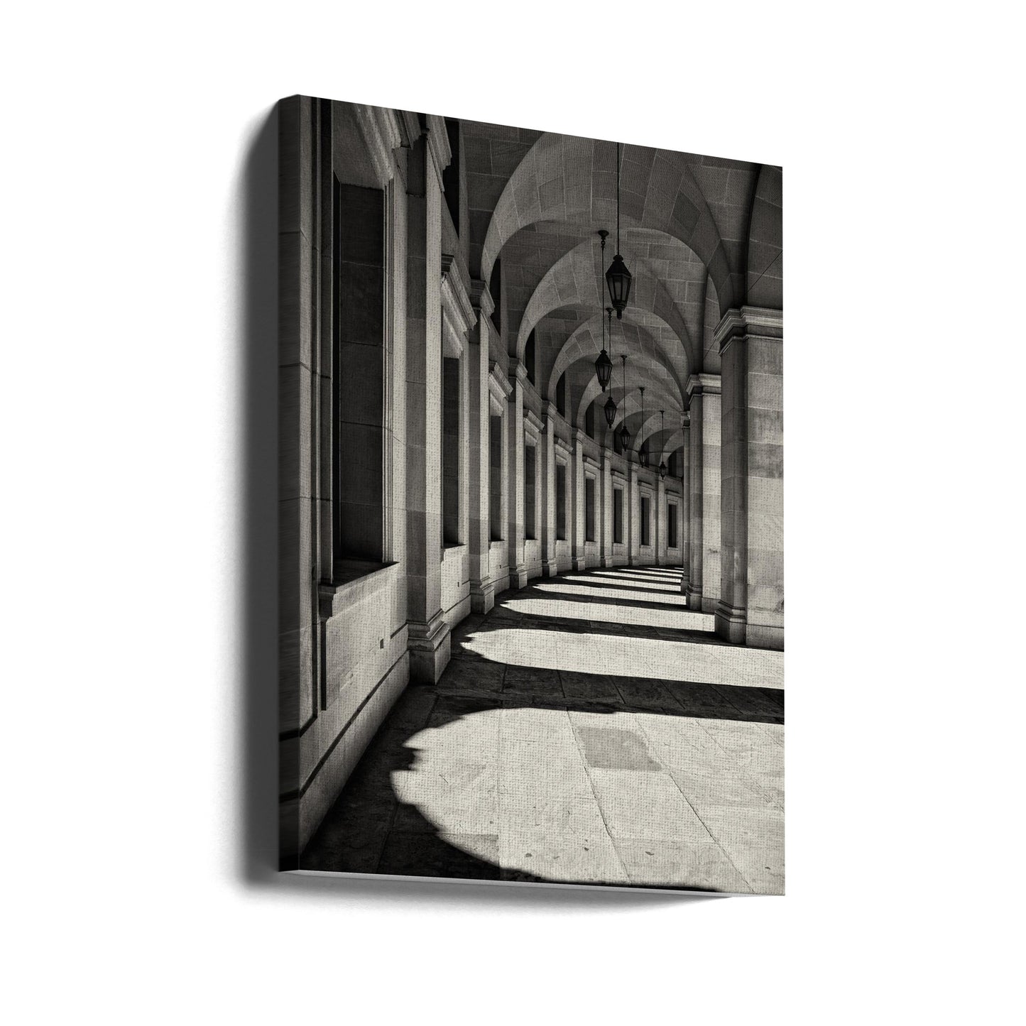 Couloir courbe | Tableaux sur Toile
