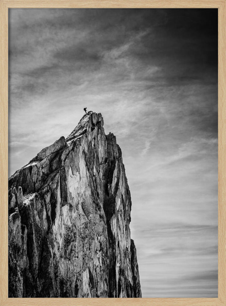 Balans mellan jord och himmel | Poster