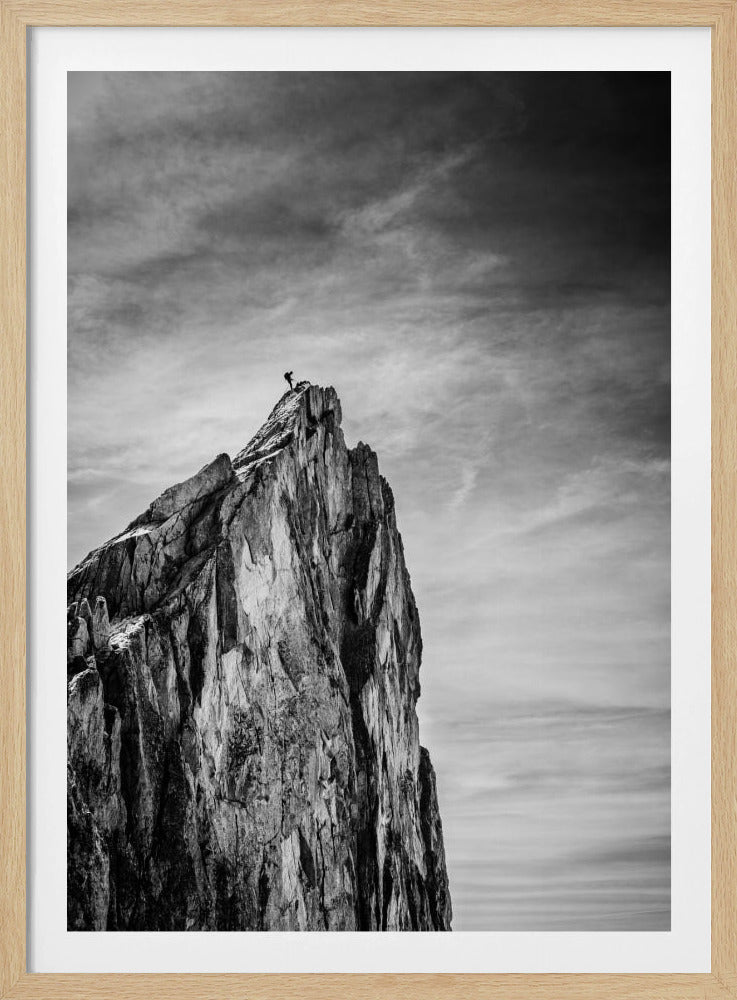 Balans mellan jord och himmel | Poster