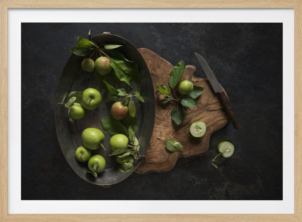 Gröna äpplen | Poster