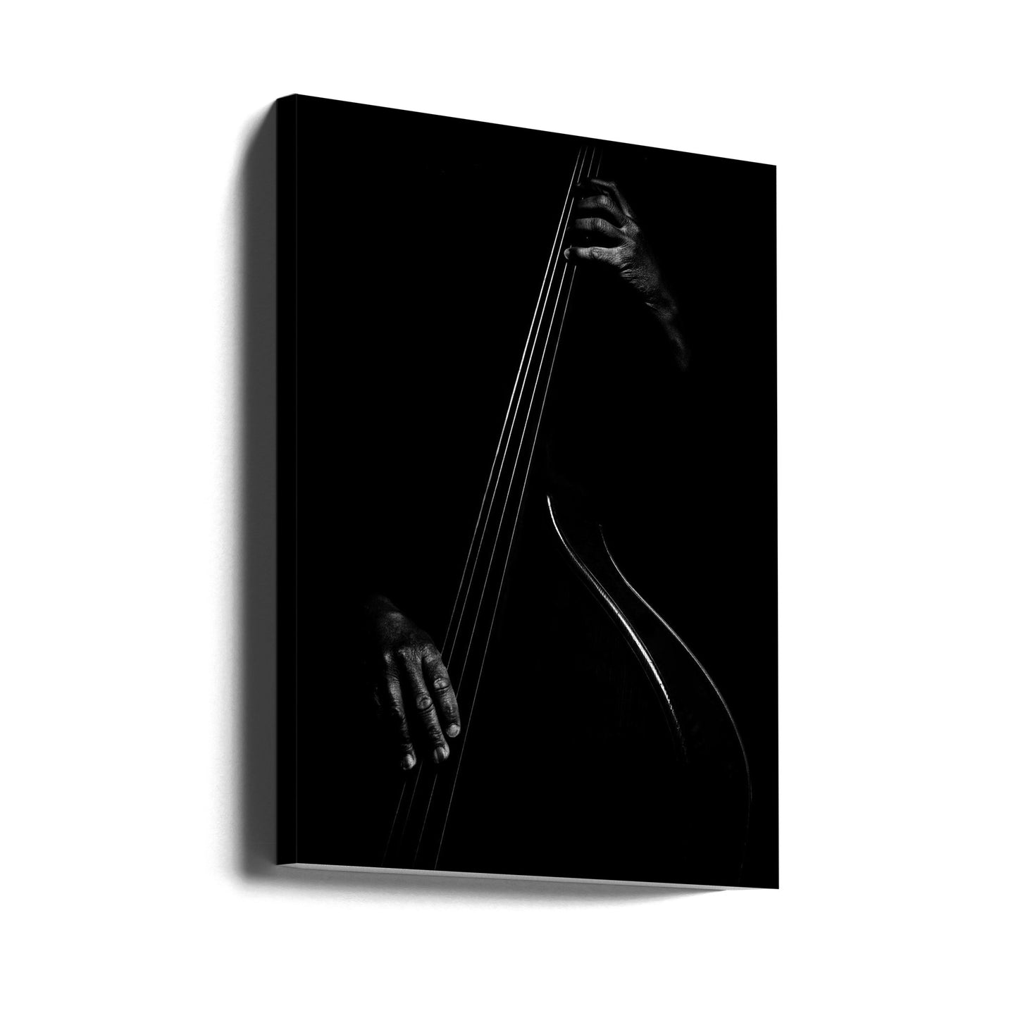Le contrebassiste | Canvas