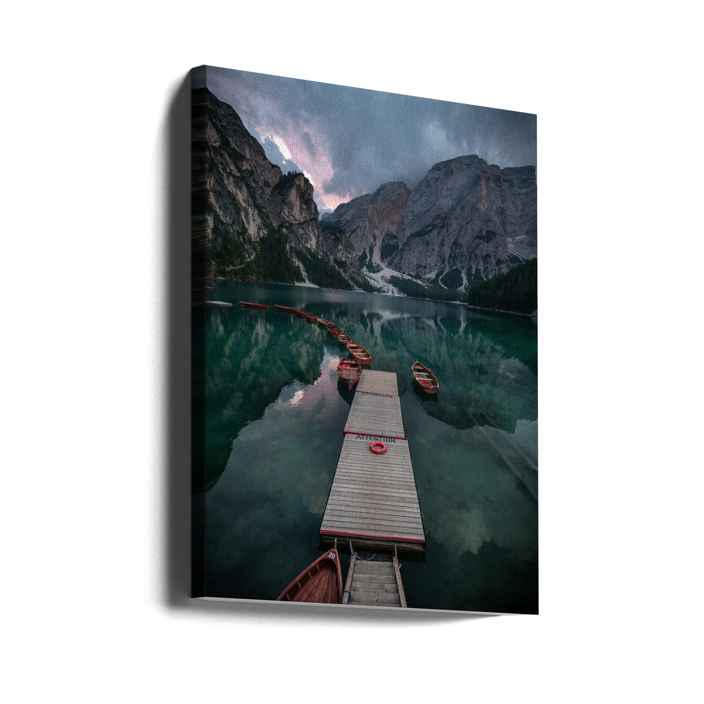 Réflexions de Braies | Tableaux sur Toile