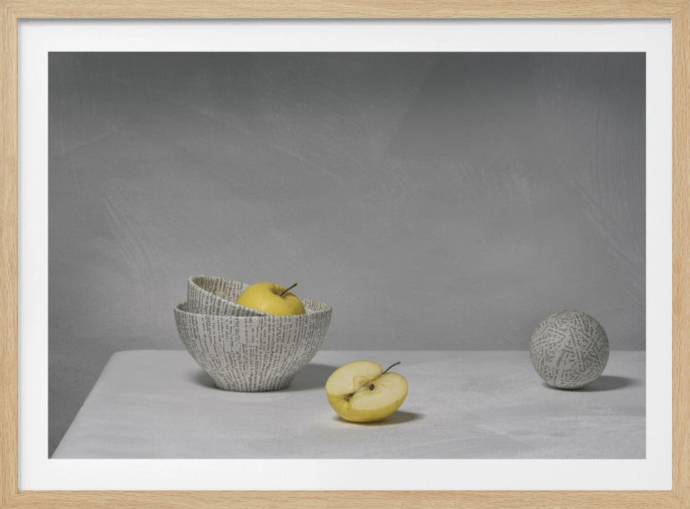 Halb | Poster - Kunstdruck