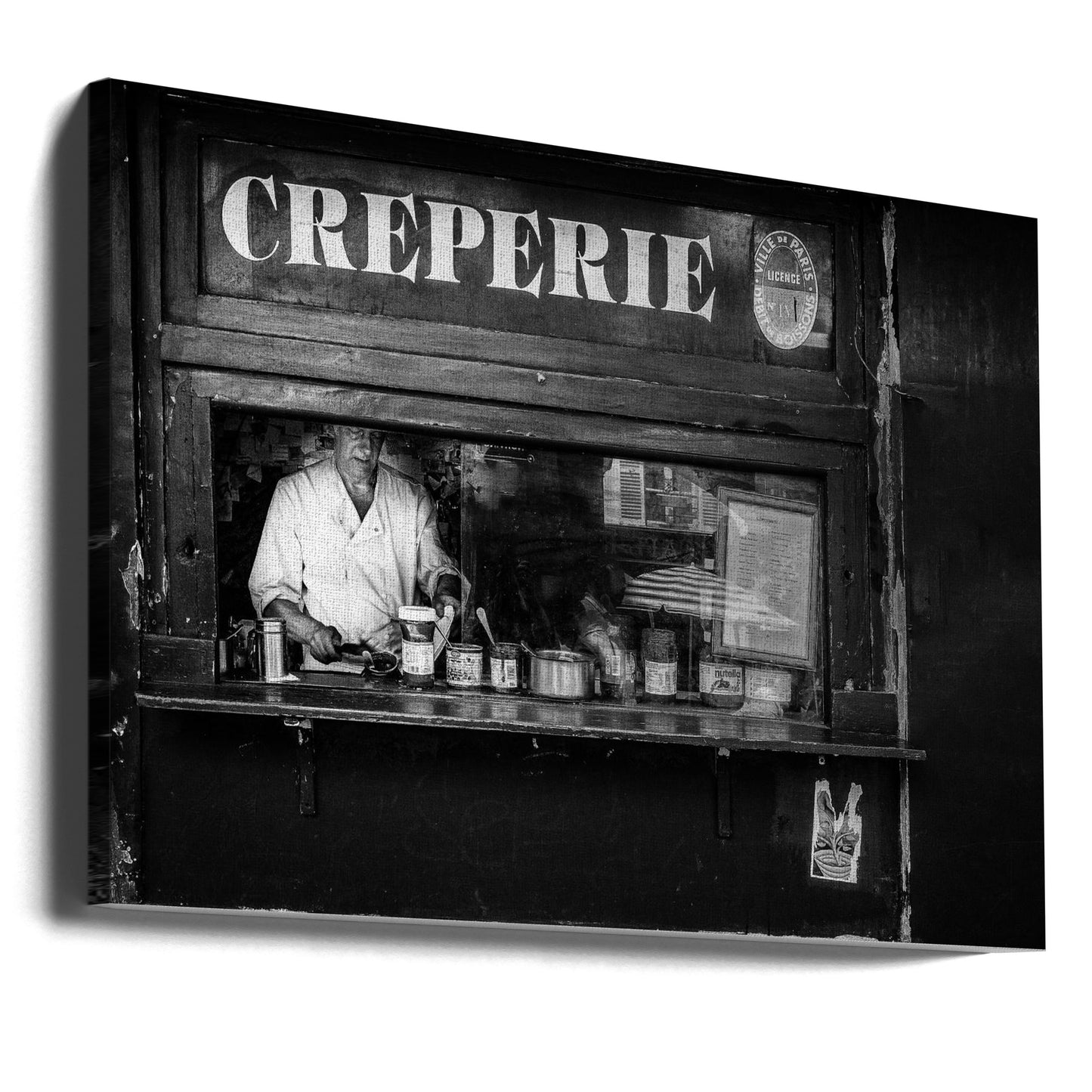 Crêperie Montmartre | Leinwand-Bilder