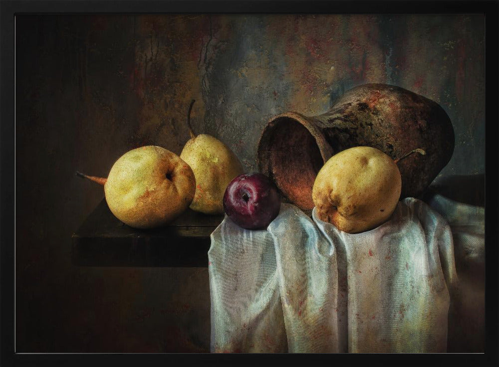 Sketch with pears | Poster