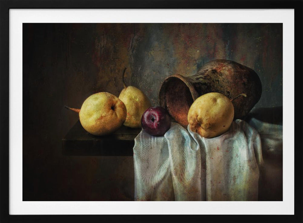 Sketch with pears | Poster