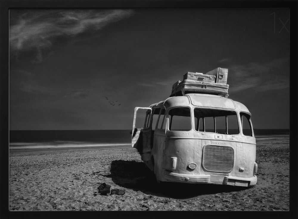 Strandad buss | Affisch