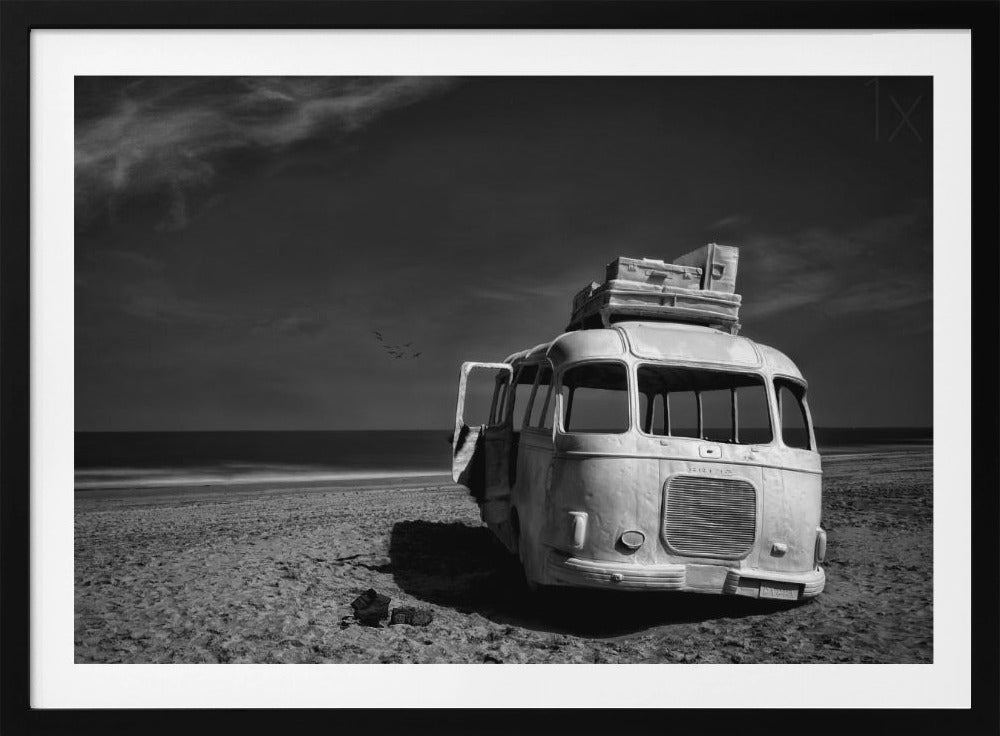 Strandad buss | Affisch
