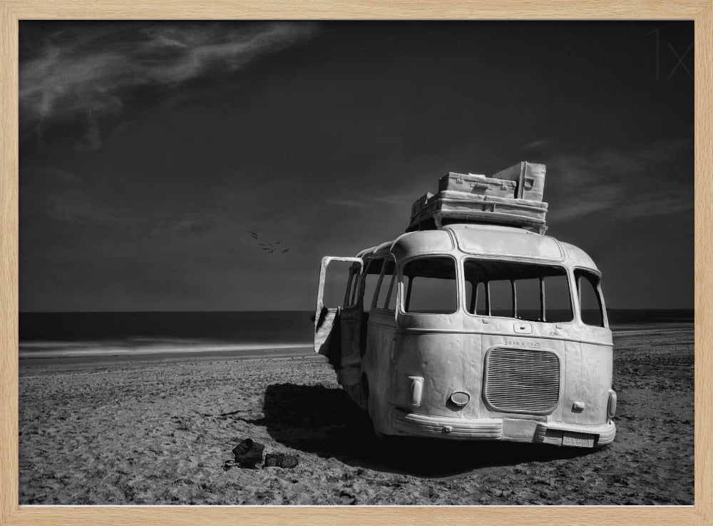 Strandad buss | Affisch