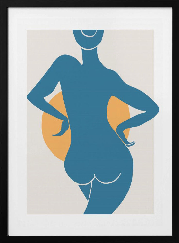 Blå kvinna | Poster