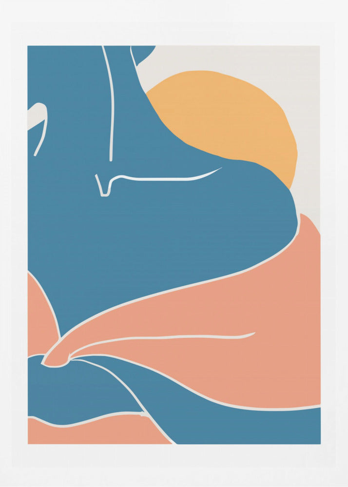 Blå axel | Poster