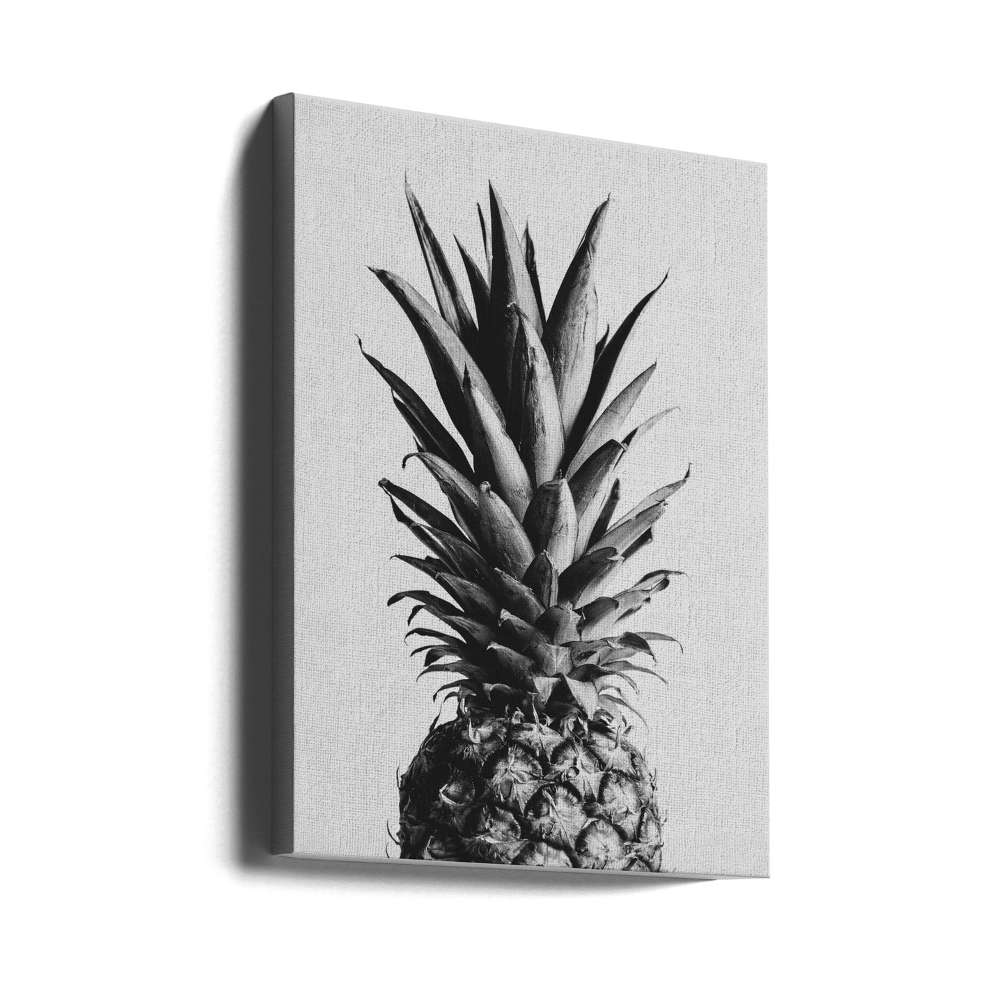 Pineapple Black & White 02 | Canvas