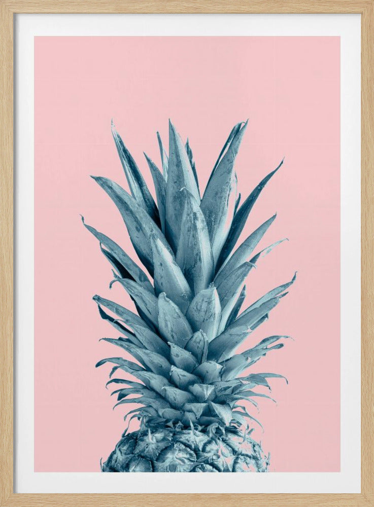 Ananas Roze 06 | Posters - Kunstdrukken