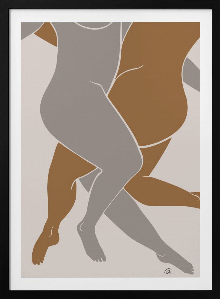 Lovers Beige | Poster