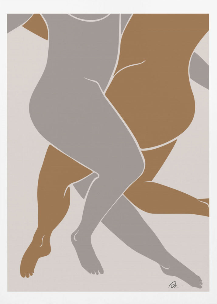 Lovers Beige | Poster