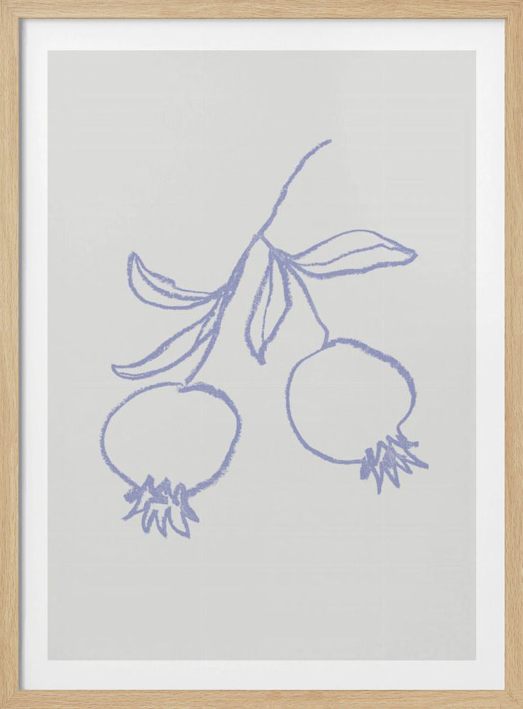 Granatæble Syren | Plakater - Kunsttryk
