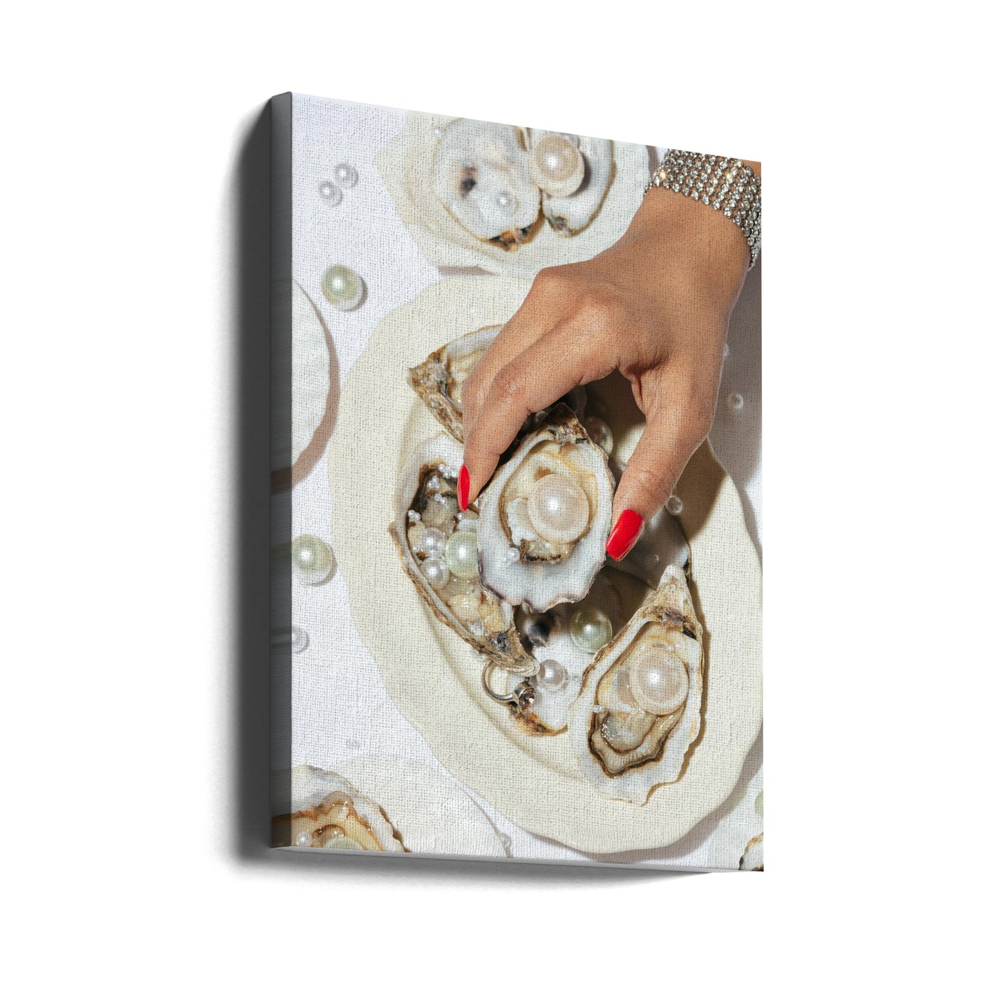Oysters & Pearls No 02 | Canvas