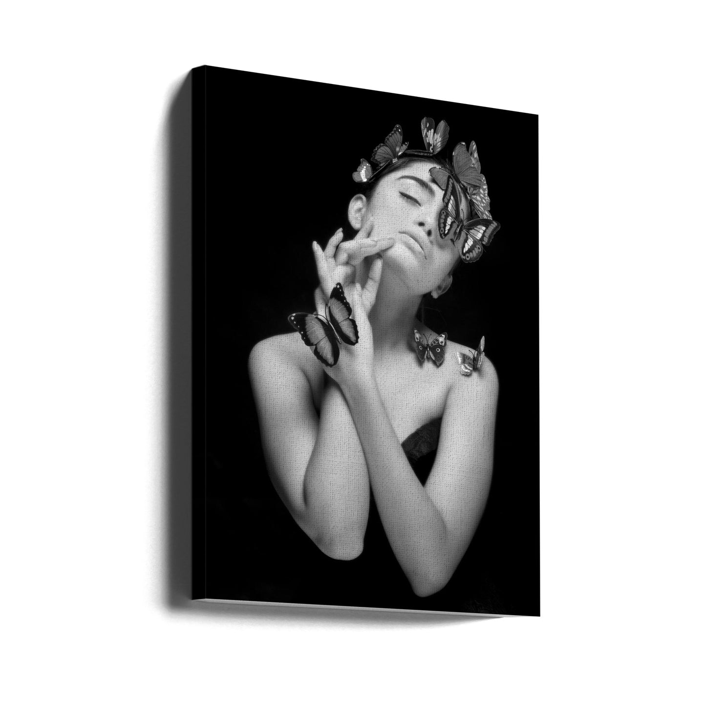 LEIDENSCHAFT DER ELEGANZ IN MONOCHROM | Leinwand-Bilder