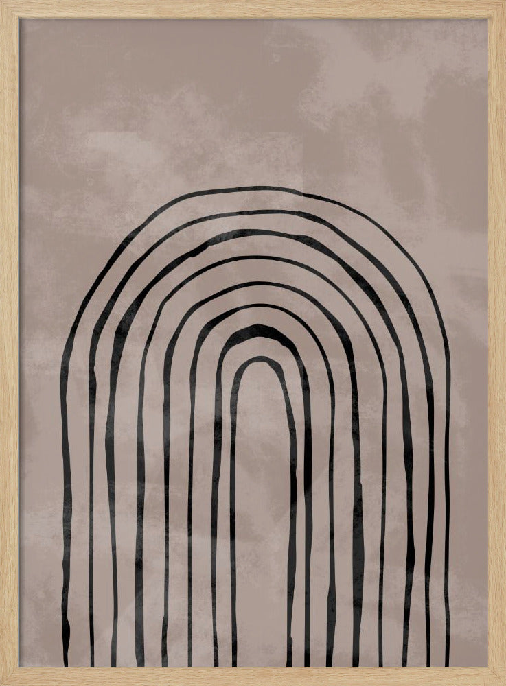 Arch_one way_004_black | Poster