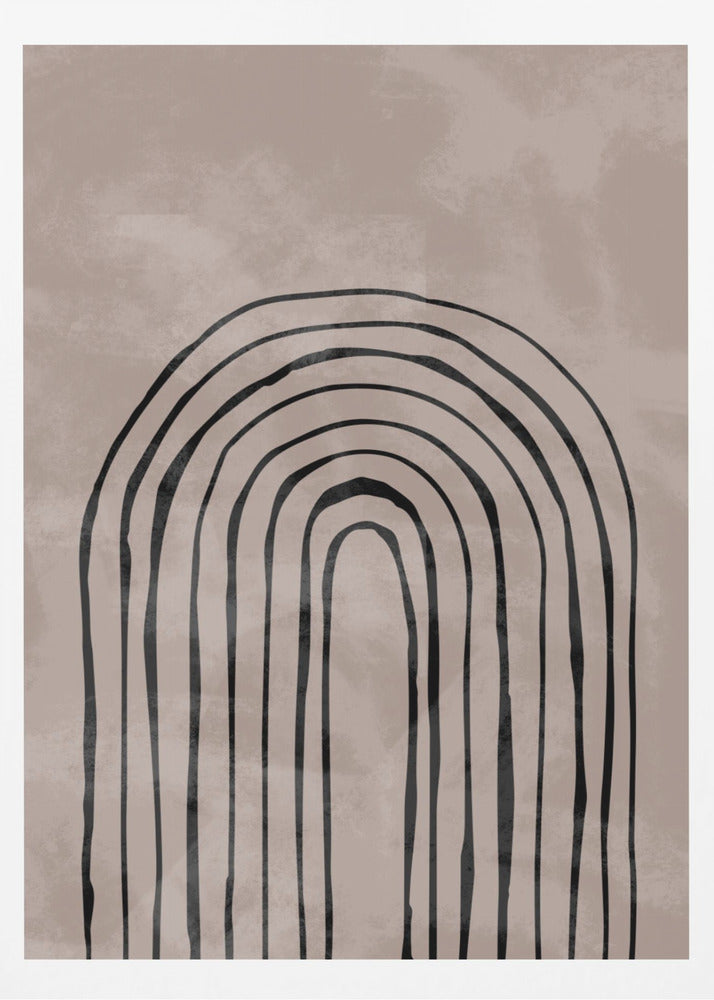 Arch_one way_004_black | Poster