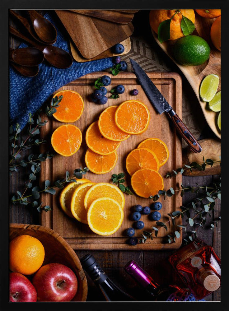 Obsttisch | Poster - Kunstdruck