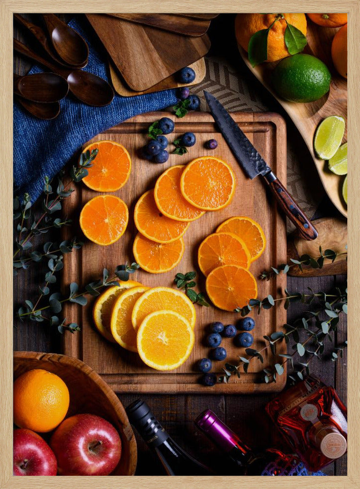 Obsttisch | Poster - Kunstdruck