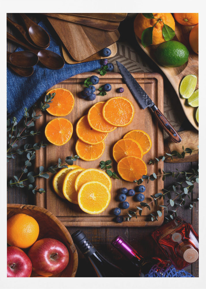 Obsttisch | Poster - Kunstdruck