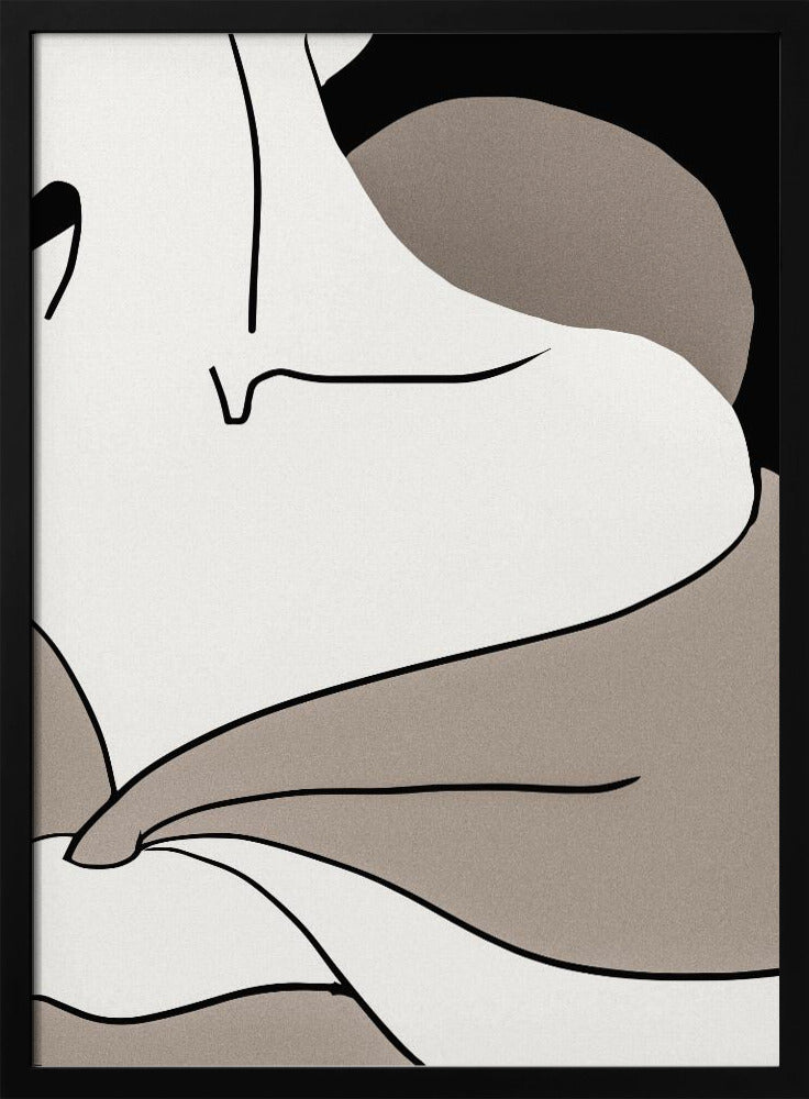 matisse_shoulder_vector_002_Svart | Poster