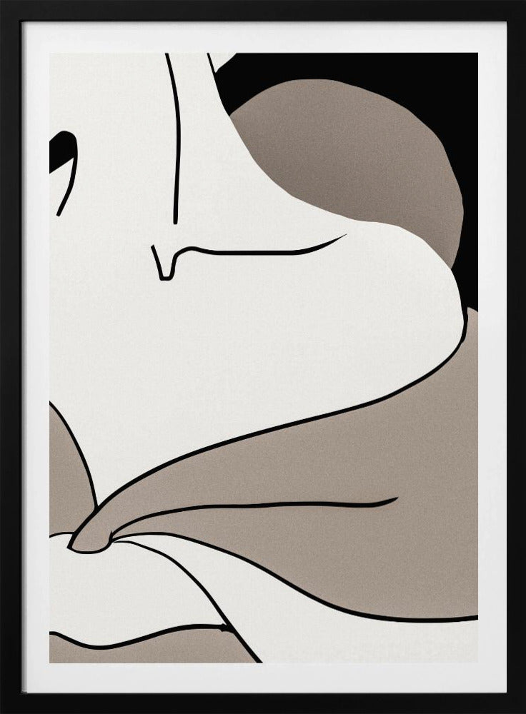 matisse_shoulder_vector_002_Svart | Poster
