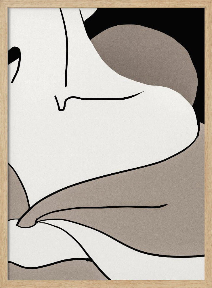 matisse_shoulder_vector_002_Svart | Poster