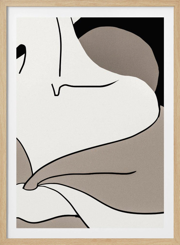 matisse_shoulder_vector_002_Svart | Poster