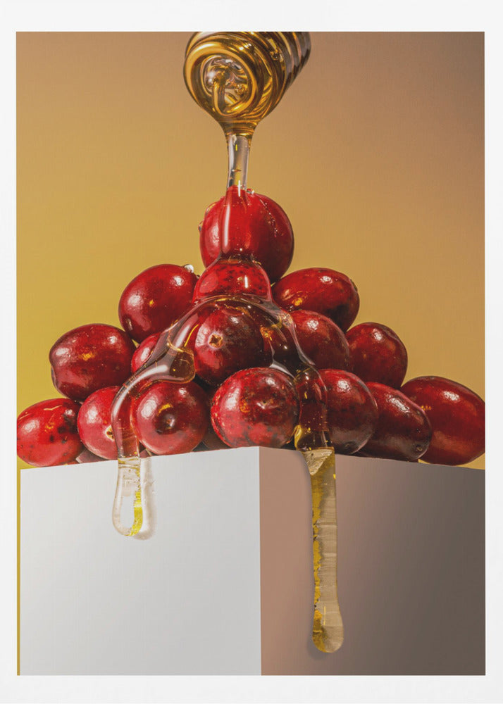 Cranberries with honey | Poster