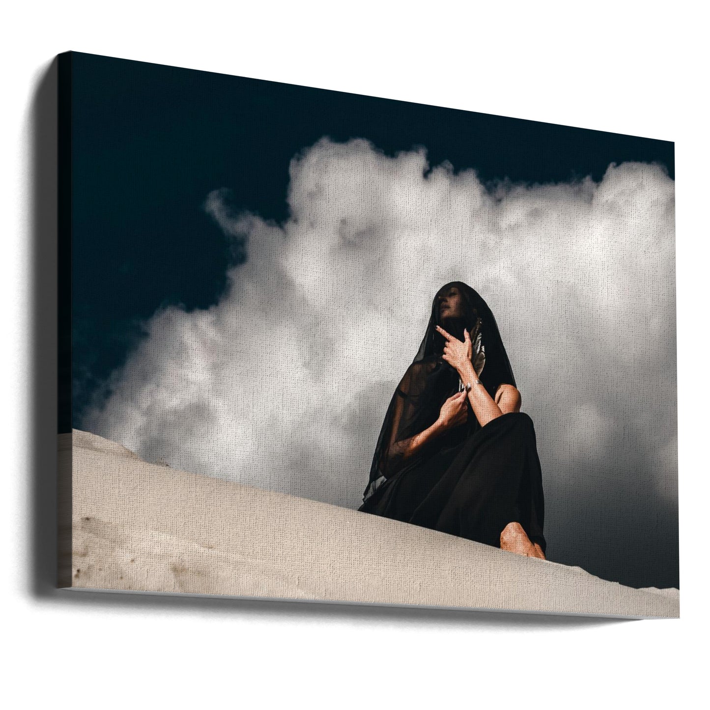 Veiled in Serenity | Canvas