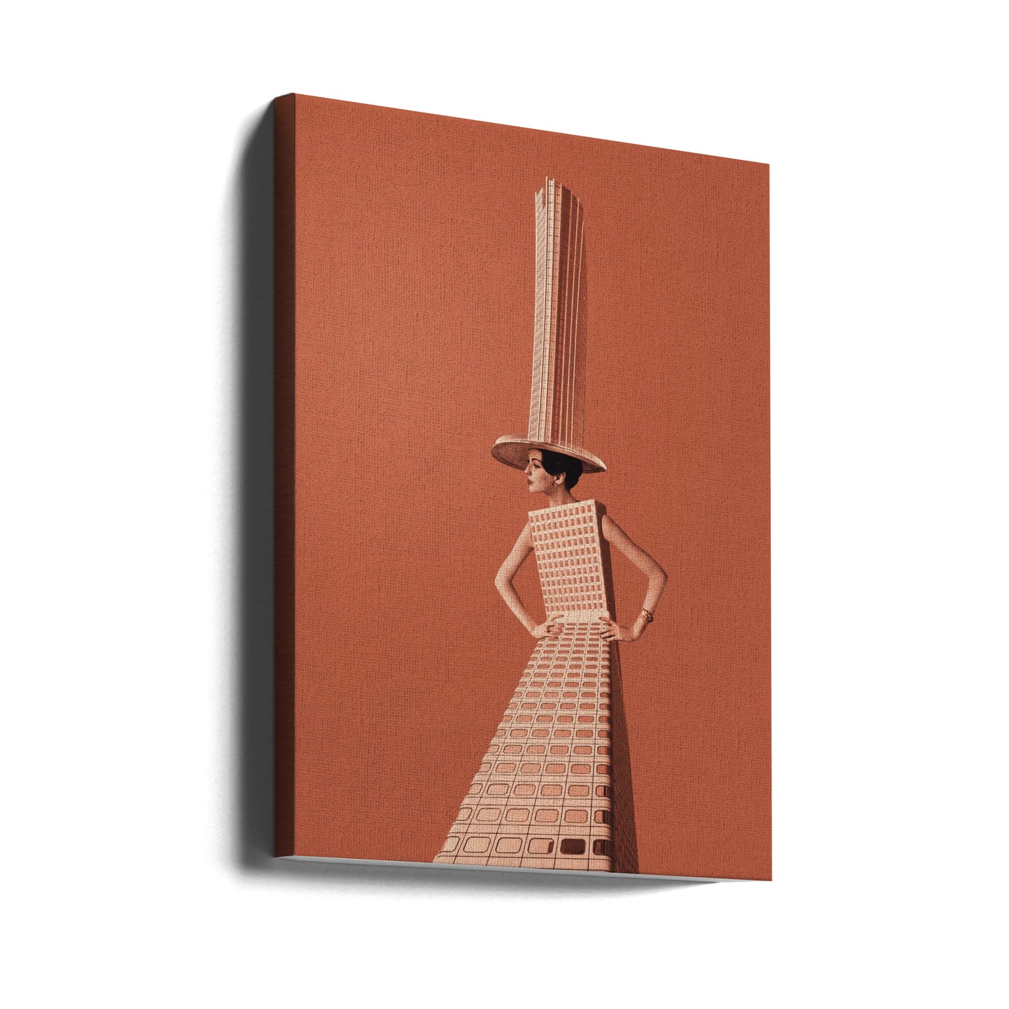 Stadsflicka | Canvas