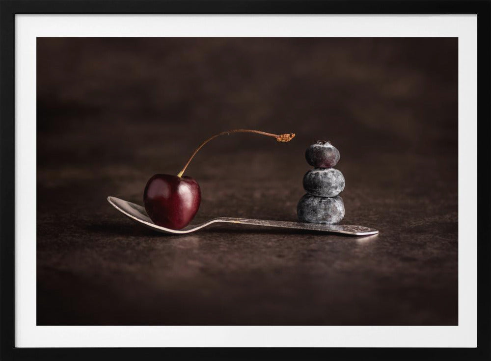 Kirsche & Beere | Poster - Kunstdruck