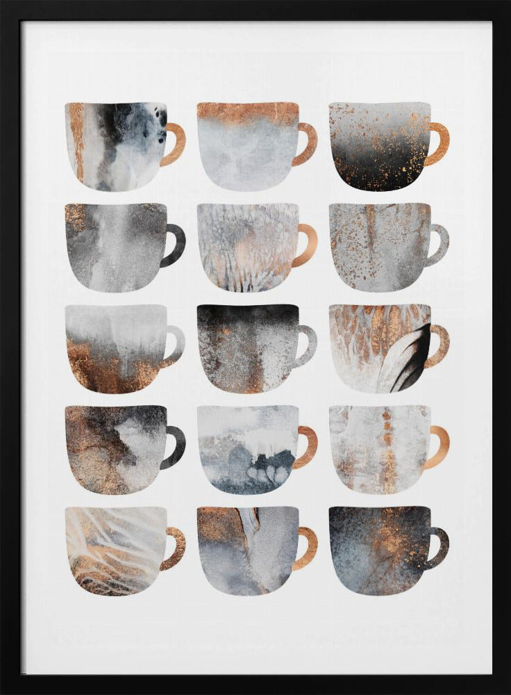 Drömlika kaffekoppar | Poster