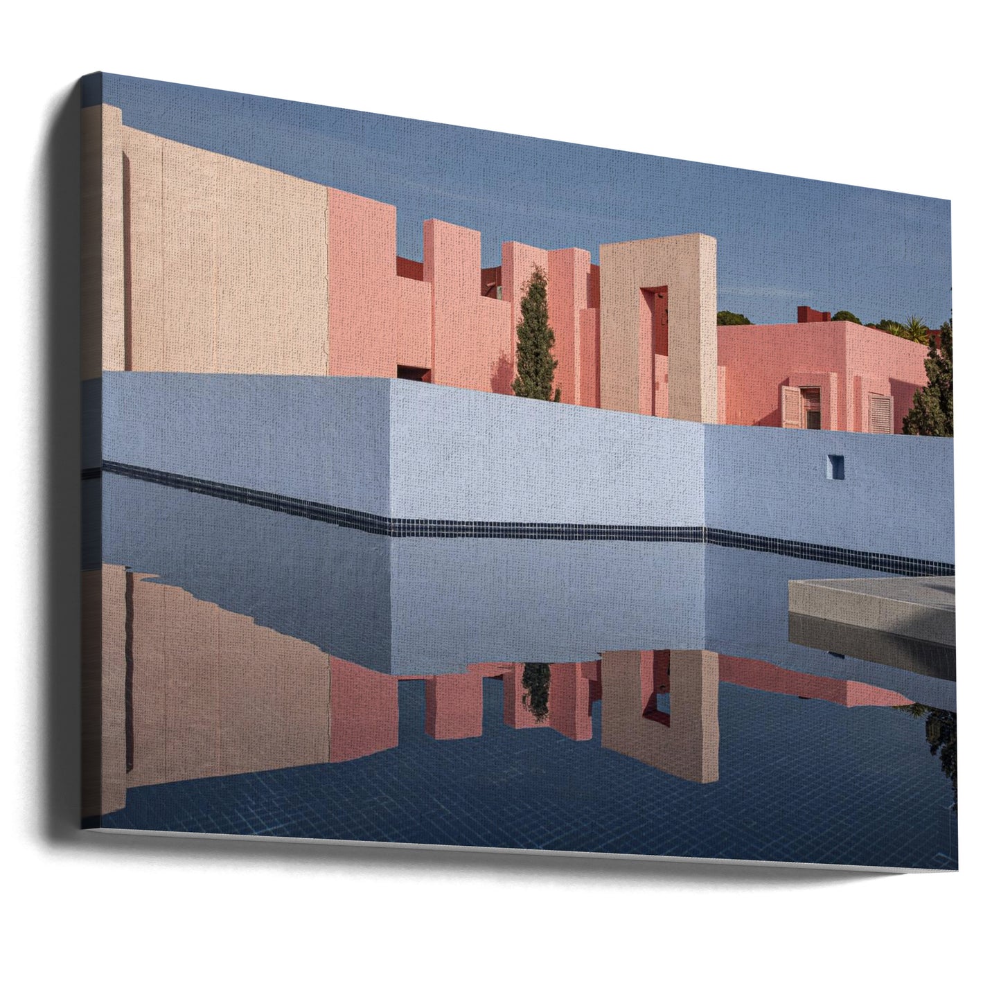 Rote Wand #26 | Leinwand-Bilder