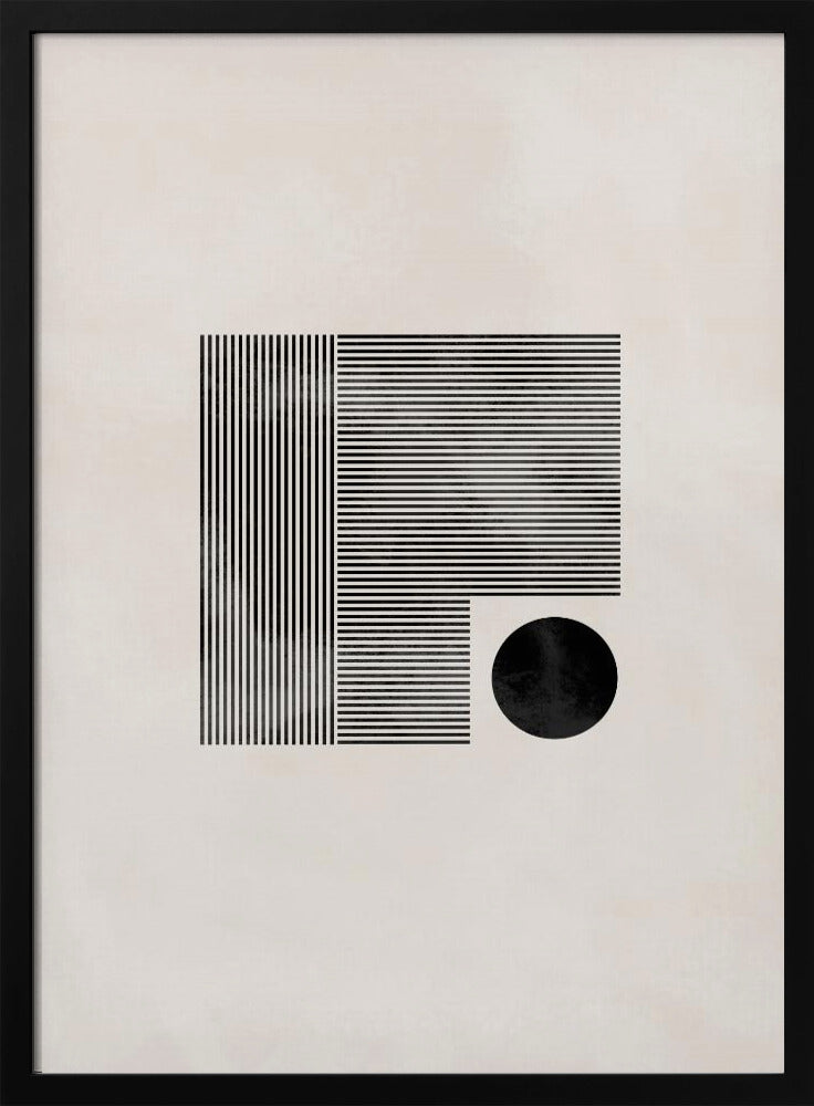 Minimalistisk fyrkantig | Poster