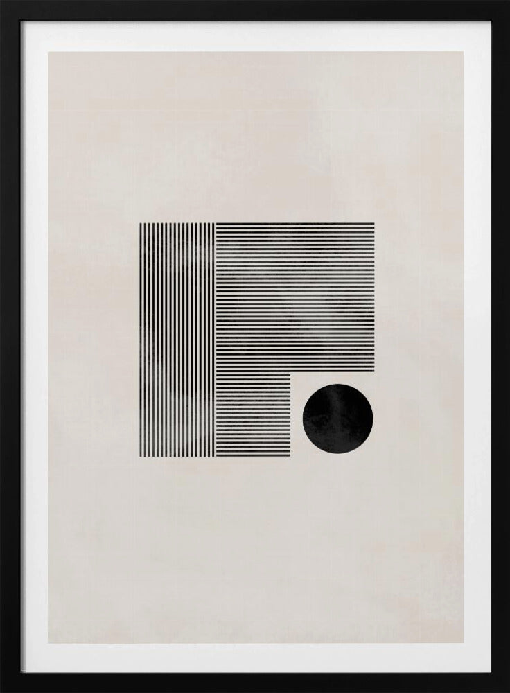 Minimalistisk fyrkantig | Poster