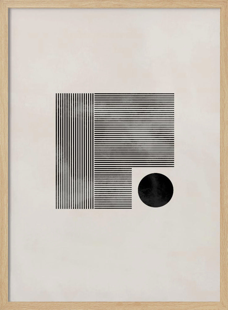 Minimalistisk fyrkantig | Poster