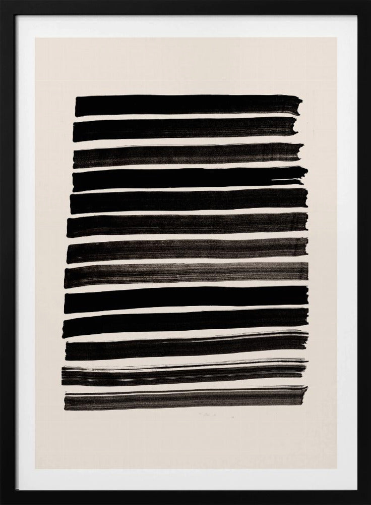 Ränder_Beige | Poster