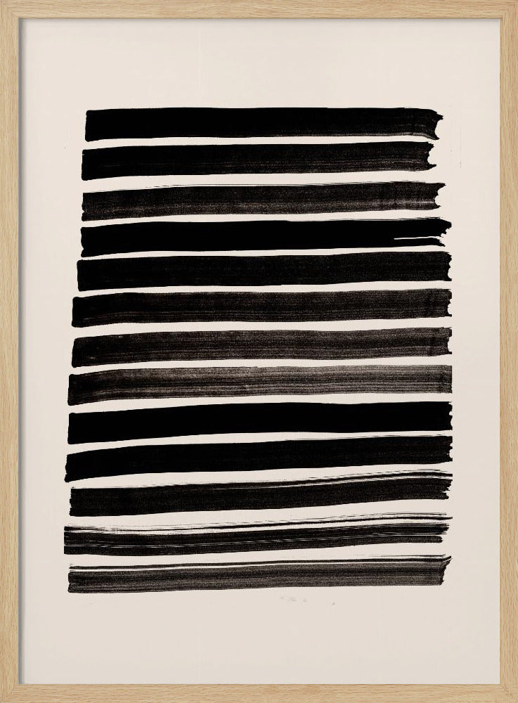 Ränder_Beige | Poster