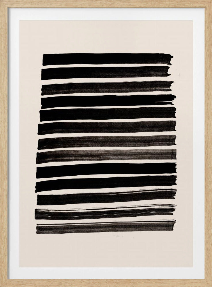 Ränder_Beige | Poster